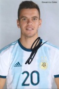 Giovani LO CELSO oryginalny autograf! Argentyna Tottenham