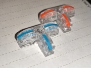 Złączki T transparentne szybkozłączki typ WAGO trójnik 5 par – 10 szt.