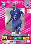 N’Golo Kante 73 Fans Favourite Karta PANINI FIFA 365 2023