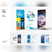 Projekt rollupu, roll-up, projekt graficzny, druk