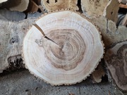 Jesion 75/70/10cm Blat Plaster Drewna Stolik Żywica Epoxy Natura DIY Natura