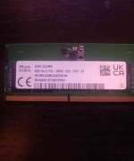 Pamięć RAM 8GB DDR5 SODIMM 4800MHz SK Hynix