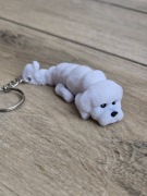 Breloczek Bichon Frise 3d - Seria Psów Brelok Druk3d fidget Keychain