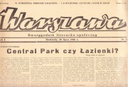 WARSZAWA. DWUTYGODNIK LITERACKO-SPOŁ. 1946