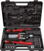 KS Tools 150.9630 zestaw uniwersalnych nitownica do nitowania, 16-częś