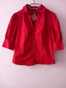 Wyprzedaż Koszula damska czerwona roz.S/m wymiary opis