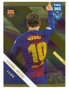 PANINI MESSI FIFA 365 2019 MILESTONE 