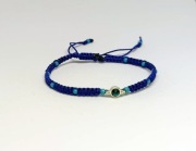 Bransoletka BOHO makrama chabrowa