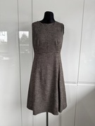 Brązowa wełniana sukienka Dolce & Gabbana Vintage Rozmiar M/L