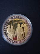 MEDAL - ODZYSKANIE NIEPODLEGŁOŚCI 1918 -JÓZEF PIŁSUDSKI- BÓG HONOR OJCZYZNA