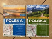 Atlas samochodowy - POLSKA 2017 - część 1 i 2 