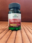 Zdrowe Serce Nattokinaza Swanson Nattokinase 100 mg 30kaps