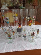 Lasse Aberg Mussaka zestaw szklanki wysokie kufle kieliszki Mickey Mouse 