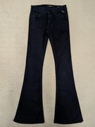 Granatowe spodnie jeansowe jeansy dzwony Replay Stella 24/30 W24 L30