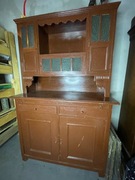 Kredens segment barek komoda ludowa PRL szafka 