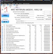 Dyski HDD 1TB WD Purple Sprawne Monitoring NAS