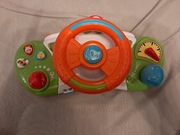 Samochodzik do wózka na rzep kierownica dumel 6m+