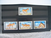 Znaczki - Mongolia Fi 1995 - 1998.