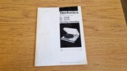 TECHNICS SL 3310/3300  MANUAL ORYGINALNY  INSTRUKCA 
