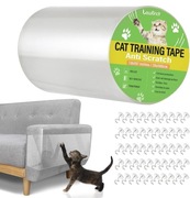 Folia taśma ochronna przeciw drapaniu kota psa na kanapę meble 20x500 cm