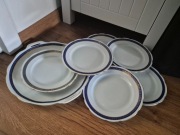 Talerze półmisek ćmielów patera porcelana