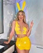 Bielizna erotyczna damska przebranie króliczek 