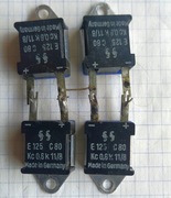 Prostownik selenowy 4 x E125 C80 Kc 0,6k 118 Made in Germany z lat PRL
