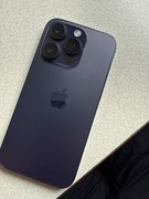 iPhone 14 Pro 256 GB Deep Purple – komplet, etui, szkło, stan bardzo dobry