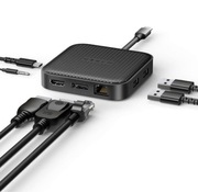 Stacja dokująca Hyper HyperDrive USB4/Thunderbolt4 HDMI4K 60FPS 1GbEthernet