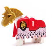 Lego Minifigures 2490pb03 - Koń Króla Lwa/ Castle