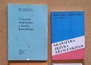 2 podręczniki do nauki języka francuskiego