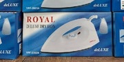Żelazko Royal Deluxe Dry Iron 1000W, nie przywiera i jest lekkie