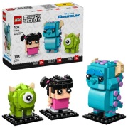 LEGO 40861 BrickHeadz - Figurki Sulley’ego, Mike’a i Boo