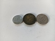 V/32 CZECHOSLOWACJA 10(1992) 50(1982) HALERZY 1 KORONA 1967