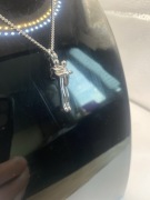 Naszyjnik ,, mama” srebrny