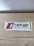 Naklejka/Emblemat RS5 - Nowa, Plastikowa
