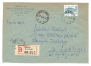 Janów Lubelski - Koperty polecone 1966-75