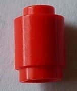 LEGO 3062 klocek okrągły 1x1 czerwony 6479 3szt