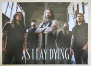 As I Lay Dying - Plakat/poster z 2020 r. - Format A3 (ok. 40 x 29 cm) NOWY!