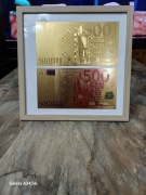 Banknot banknoty kolekcjonerskie 500 EURO złoto srebro
