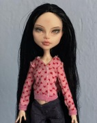 monster high lalka jennifers body g1 ooak custom repaint