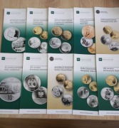 Foldery 10 szt. do monet NBP kolekcjonerskich 10 zł + gratis