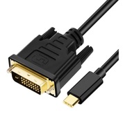 AXFEE Adapter DVI do USB-C 1,8 m