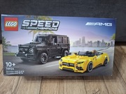 LEGO Speed Champions Mercedes-AMG G 63 i Mercedes-AMG SL 63 76924