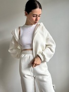 Komplet dresowy ocieplany polarem r.S-M