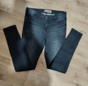 Ciemnoszare jeansy skiny marki Janina nowe rozmiar 40