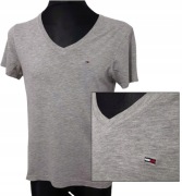 III T-SHIRT BLUZKA HILFIGER DENIM S BAWEŁNA BAWEŁNA 100% BASIC