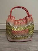 MISSONI PARFUM duża torba kolorowa pojemna 