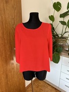Dorothy Perkins 14/42 czerwona bluzka elegancka wiosna