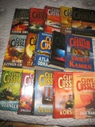 Cussler x 15 książek - Szpieg, Żeglarz, Korsarz, Sahara, Dżungla, Złoty Bud